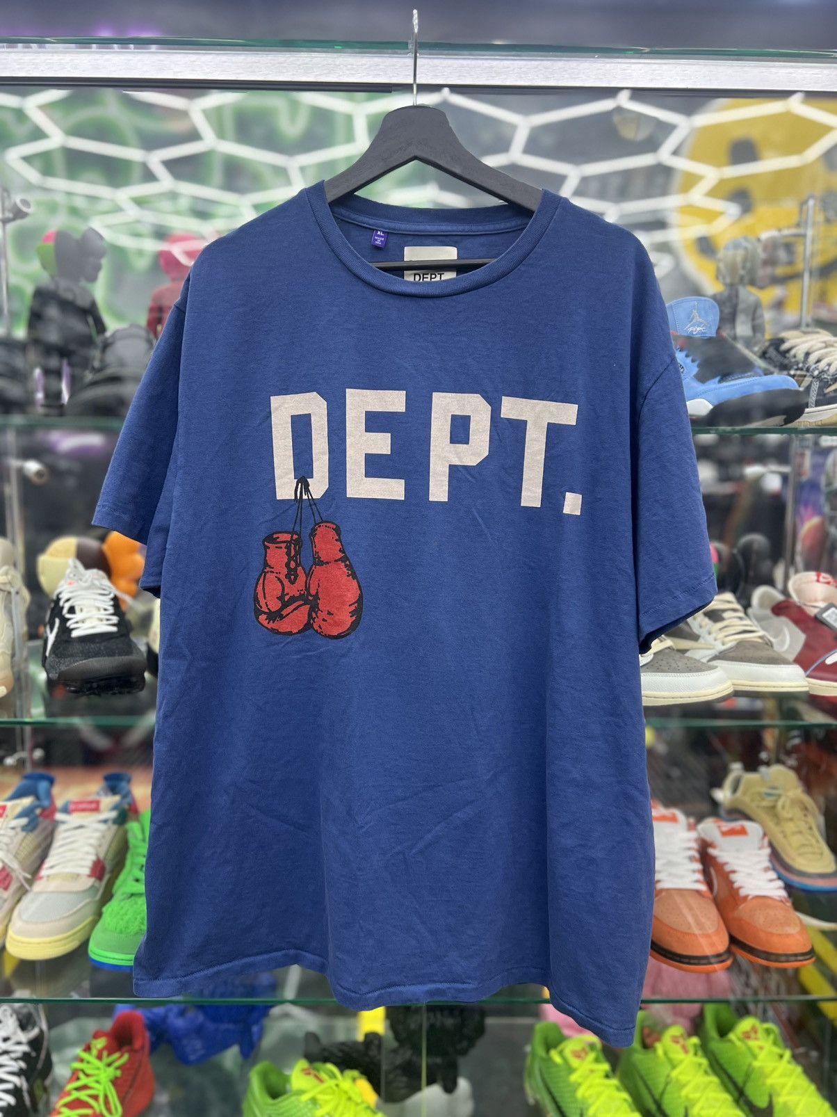 Gallery Dept. Gallery dept arena tee blue - size xl | Grailed