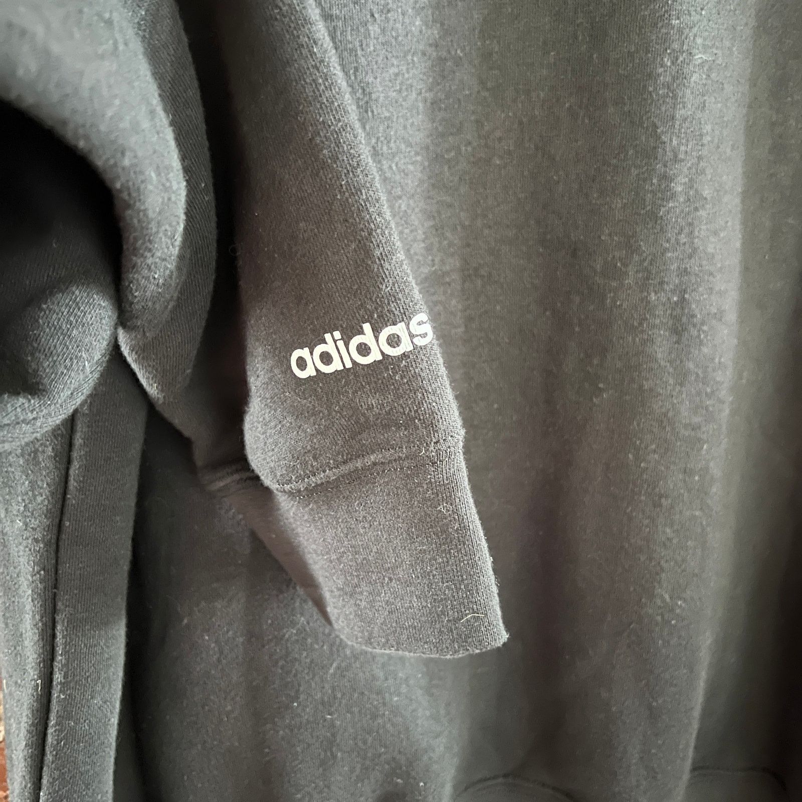 Adidas Adidas Original Men's Black Hoodie NWT M 22x27 NWT Size US M / EU 48-50 / 2 - 3 Thumbnail