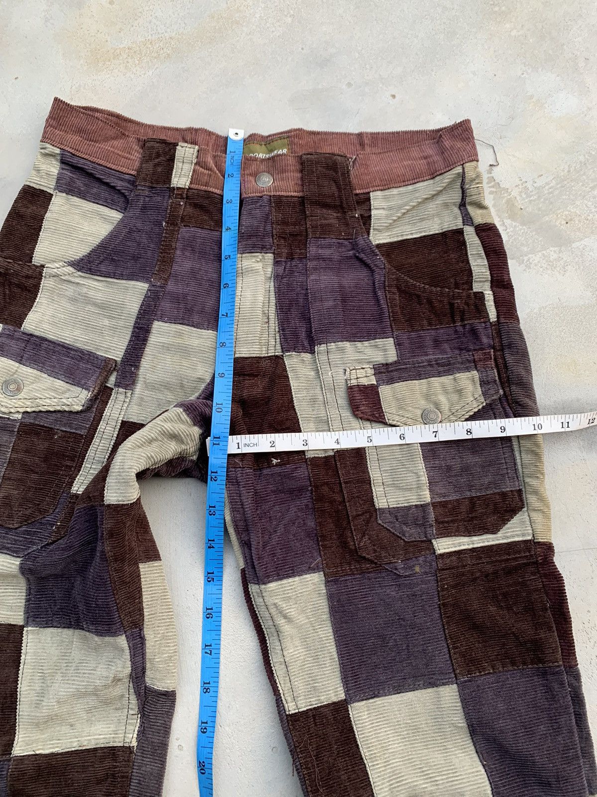 If Six Was Nine × Levi's Vintage Clothing Levi’s Patchwork Corduroy Pants Size US 30 / EU 46 - 8 Thumbnail