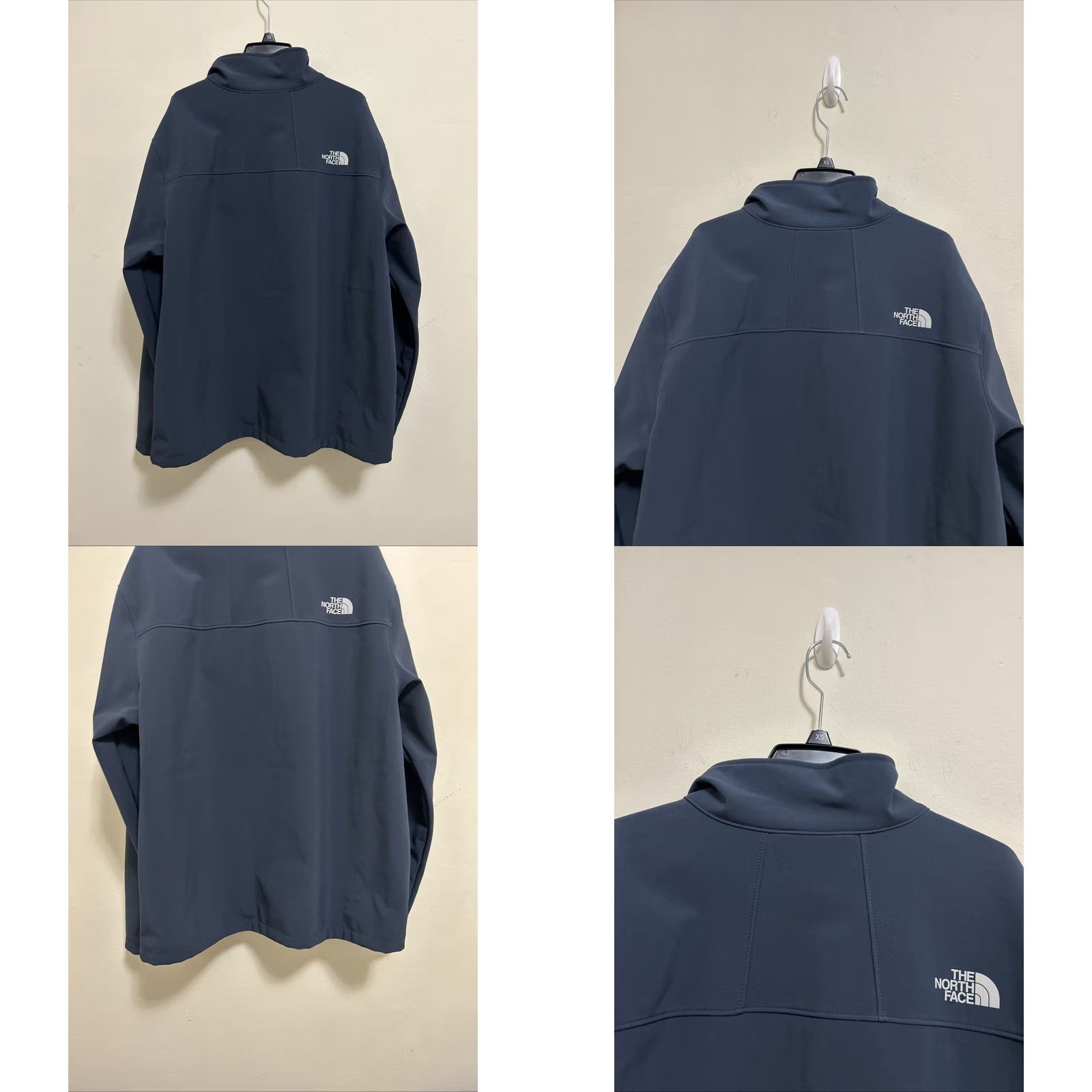 The North Face VINTAGE The North Face Jacket Mens XL Blue Navy Windwall Full Zip Bomber Windbreaker Size US XL / EU 56 / 4 - 8 Thumbnail