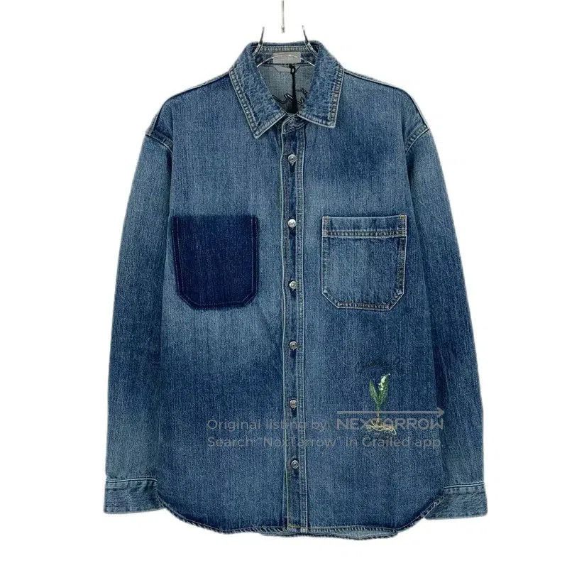 Dior Dior Blue Cotton Women's Shirt . Size XXS / US 00 / IT 34 - 1 Thumbnail