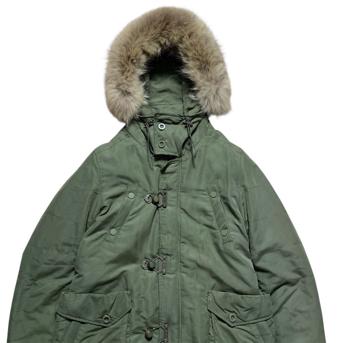 SLY 2000s SLY Fur Military ifsix GOA LGB Style Jacket Size US S / EU 44-46 / 1 - 2 Thumbnail