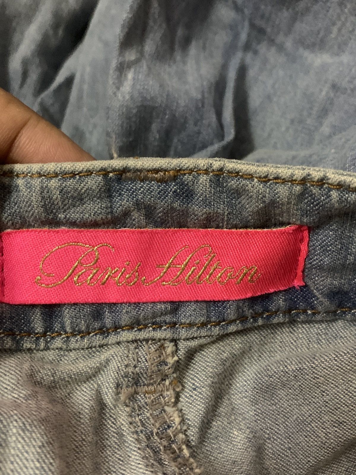 Designer Paris Hilton Mini Skirt Size 28" / US 6 / IT 42 - 5 Thumbnail