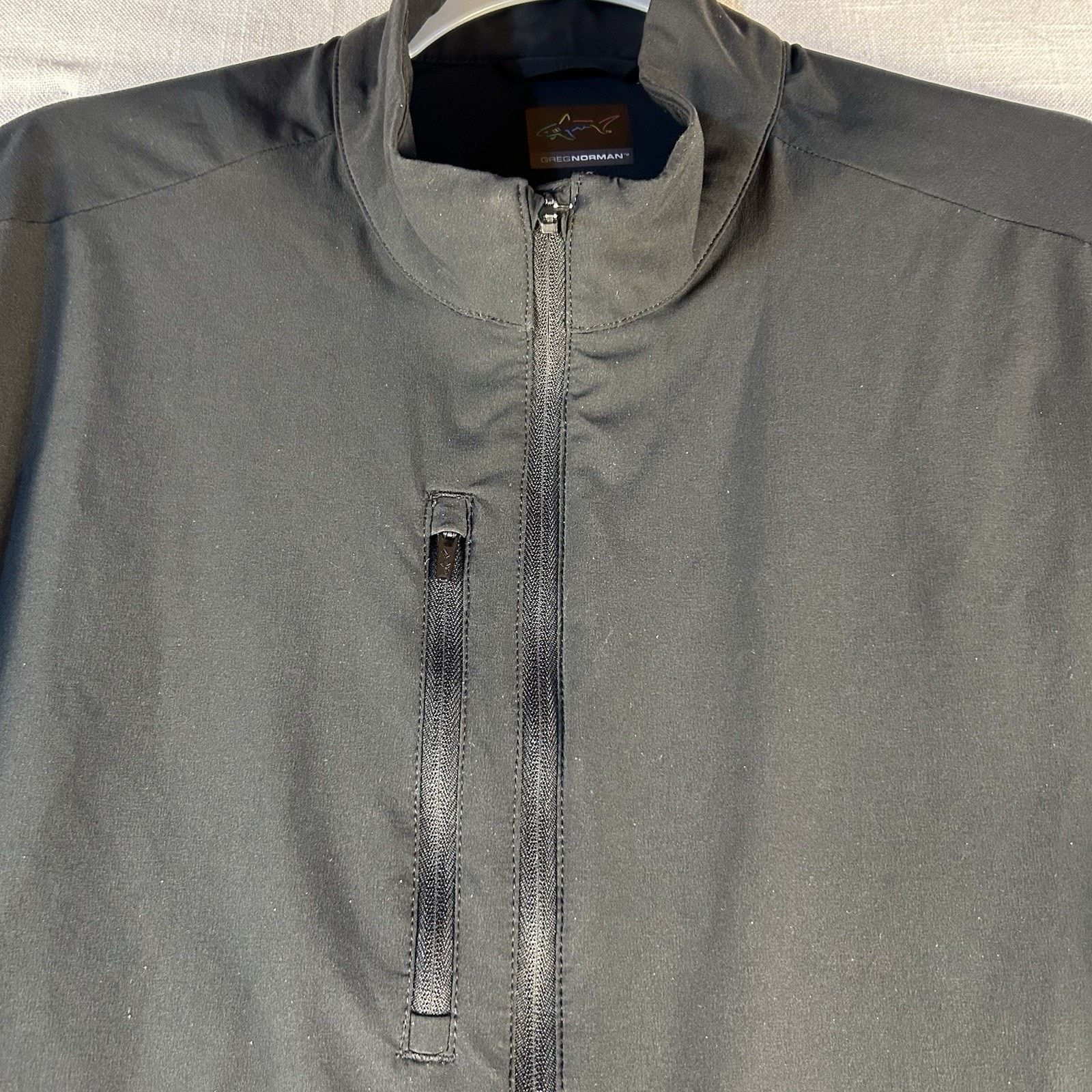 Greg Norman Greg Norman Golf Jacket Mens L Full Zip Shark Black Size US L / EU 52-54 / 3 - 5 Thumbnail