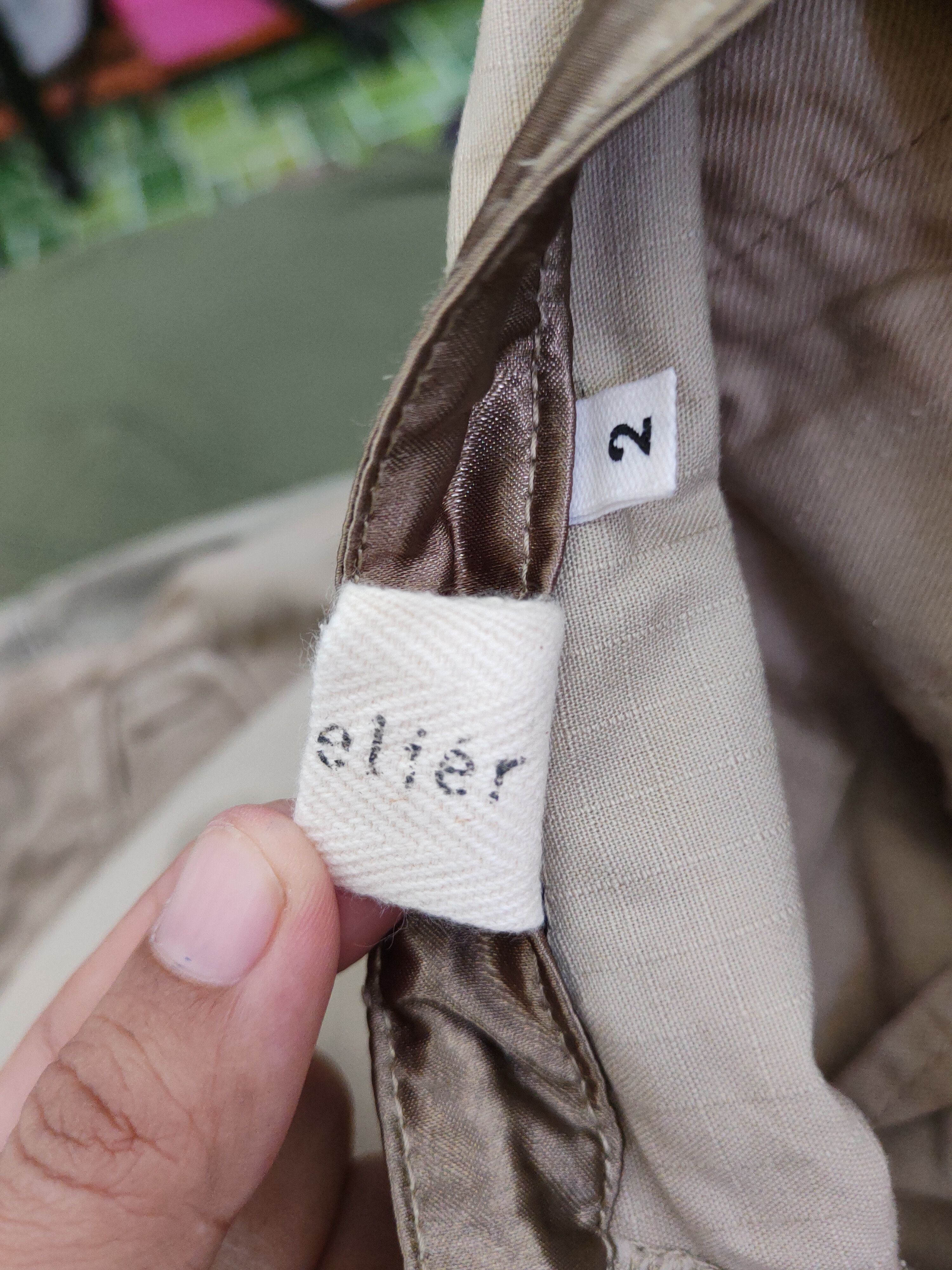Japanese Brand Anatelier Beige Multipocket Tactical Cargo Pants #W1845 Size US 29 - 12 Thumbnail