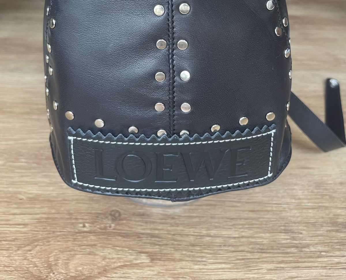 Loewe Loewe Leather Stud Biker Cap Size ONE SIZE - 5 Thumbnail