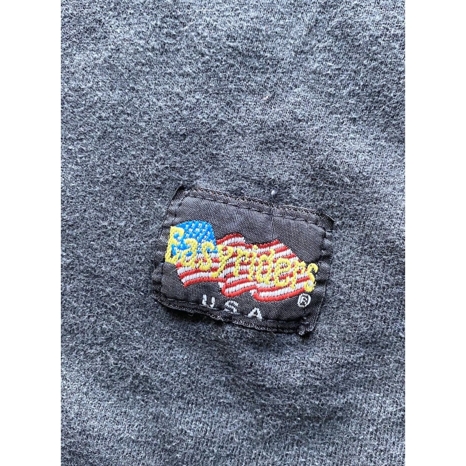 Hanes VINTAGE Hanes T-Shirt Motorcycle Rendezvous XL Black Men Sleeveless Cut Off Easy Riders Single Stitch Size US XL / EU 56 / 4 - 5 Thumbnail