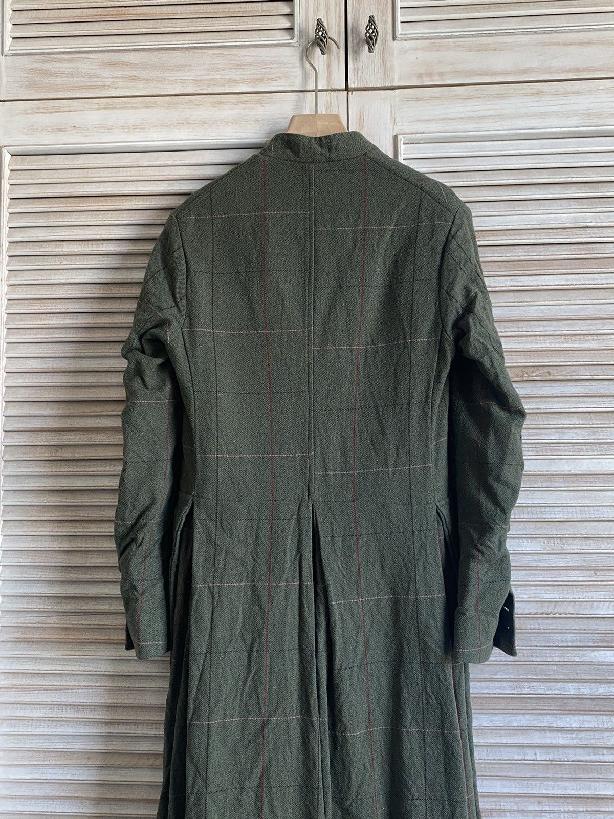 Paul Harnden Shoemakers Paul Harnden Plaid Priest Long Coat Size US S / EU 44-46 / 1 - 5 Thumbnail
