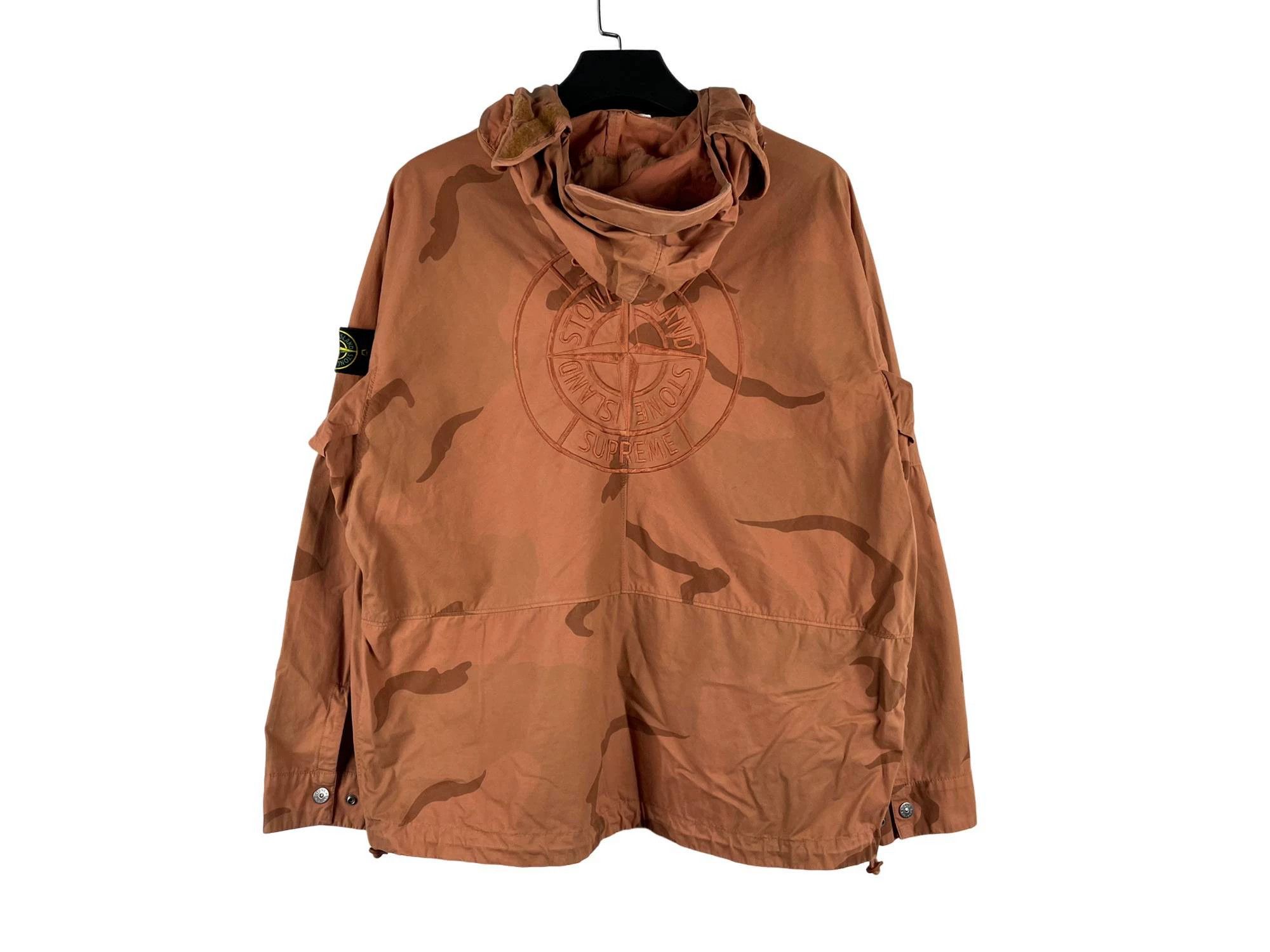 Stone Island Stone Island x Supreme Riot Mask Camo Hooded Jacket SS19 Size US M / EU 48-50 / 2 - 2 Thumbnail