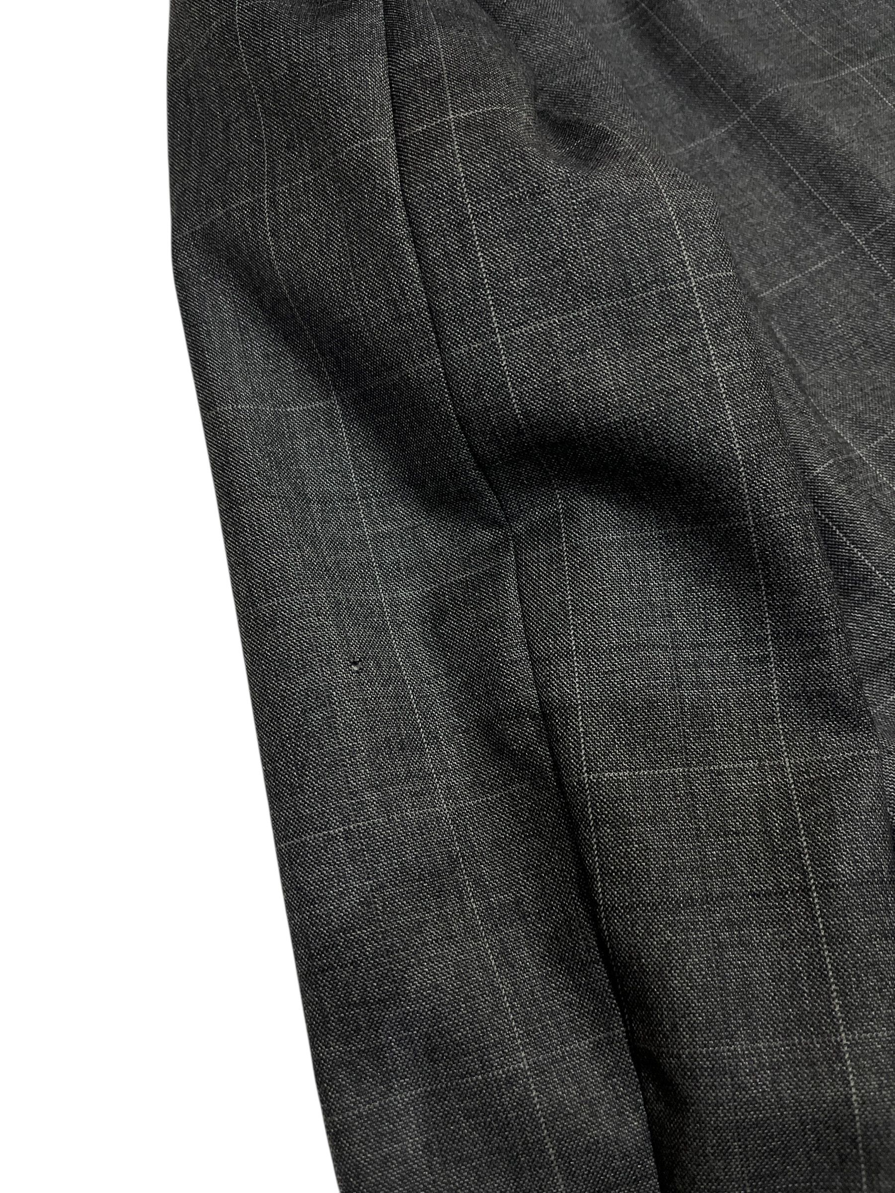 Lanvin Lanvin Paris Made in Italy Plaid Wool Blazer Size 42R - 12 Thumbnail