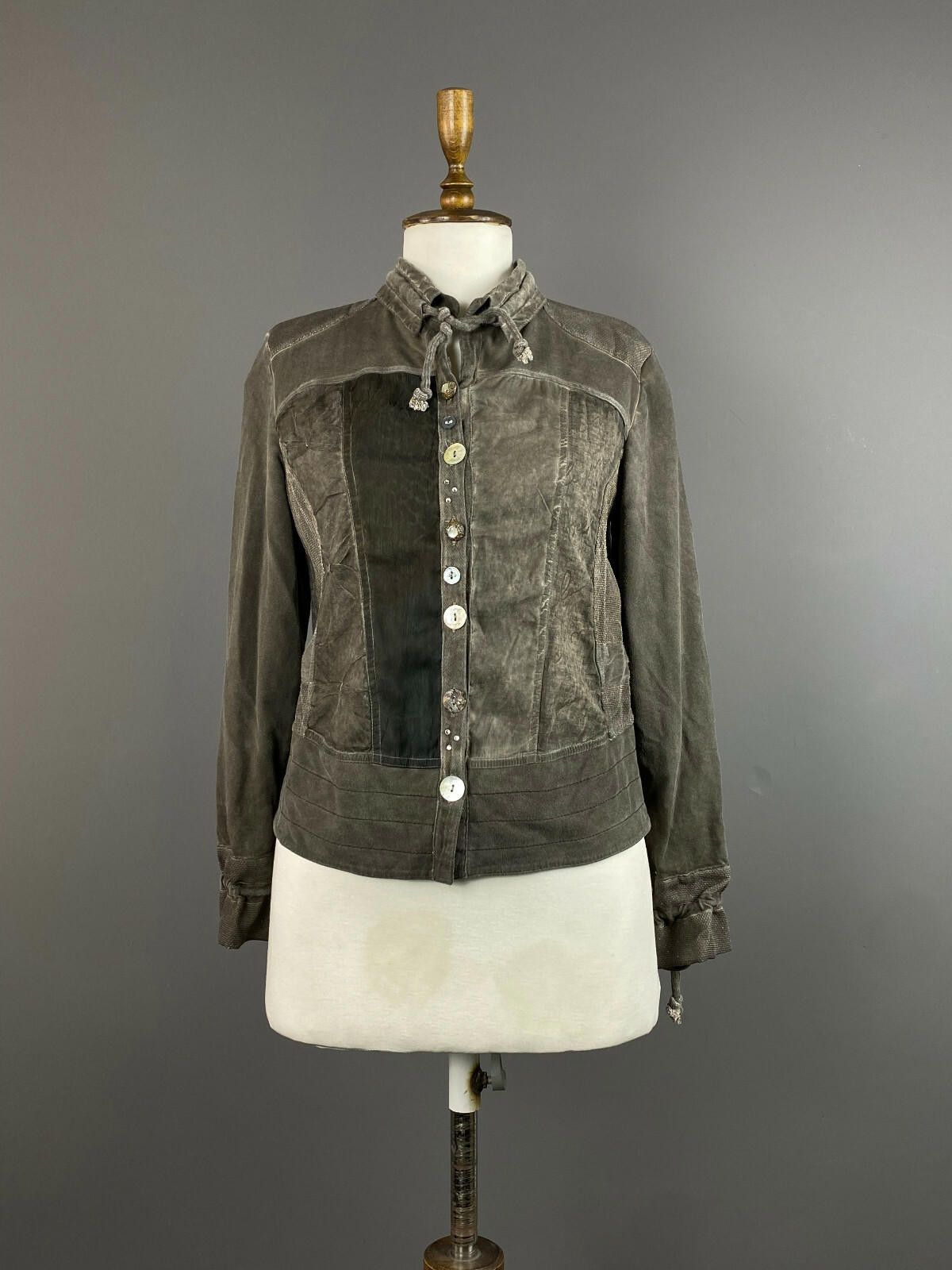 Ellesse Elly By Elisa Cavaletti Designer Grey Jacket Size S / 1 Size S / US 4 / IT 40 - 1 Thumbnail