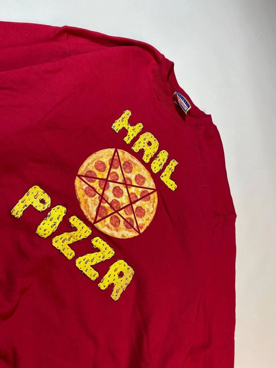 Other satanic vintage sweatshirt opium HAIL PIZZA Size US L / EU 52-54 / 3 - 2 Thumbnail
