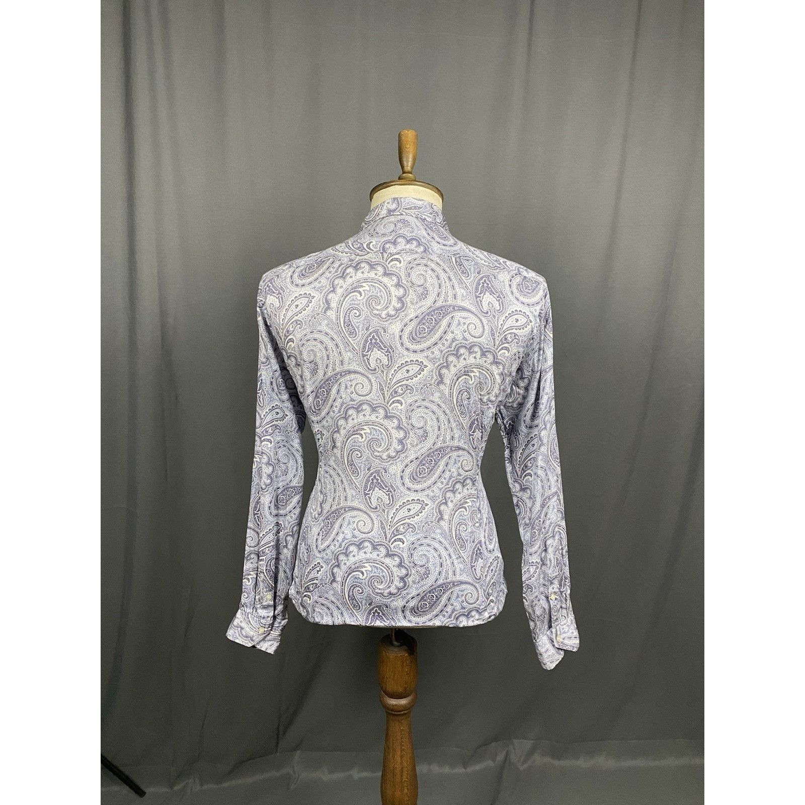 Etro Etro Paisley Men's Blue Longsleeve Shirt Size XL Size US XL / EU 56 / 4 - 7 Thumbnail