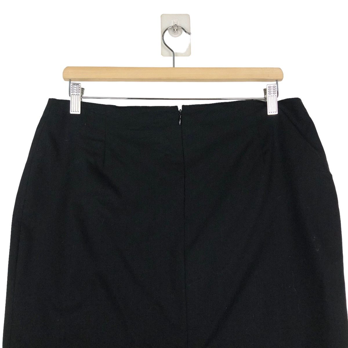 Japanese Brand 🔥Rich Black Skirt Sacsny Y’Saccs Yohji Yamamoto Runway Size 32" / US 10 / IT 46 - 8 Thumbnail