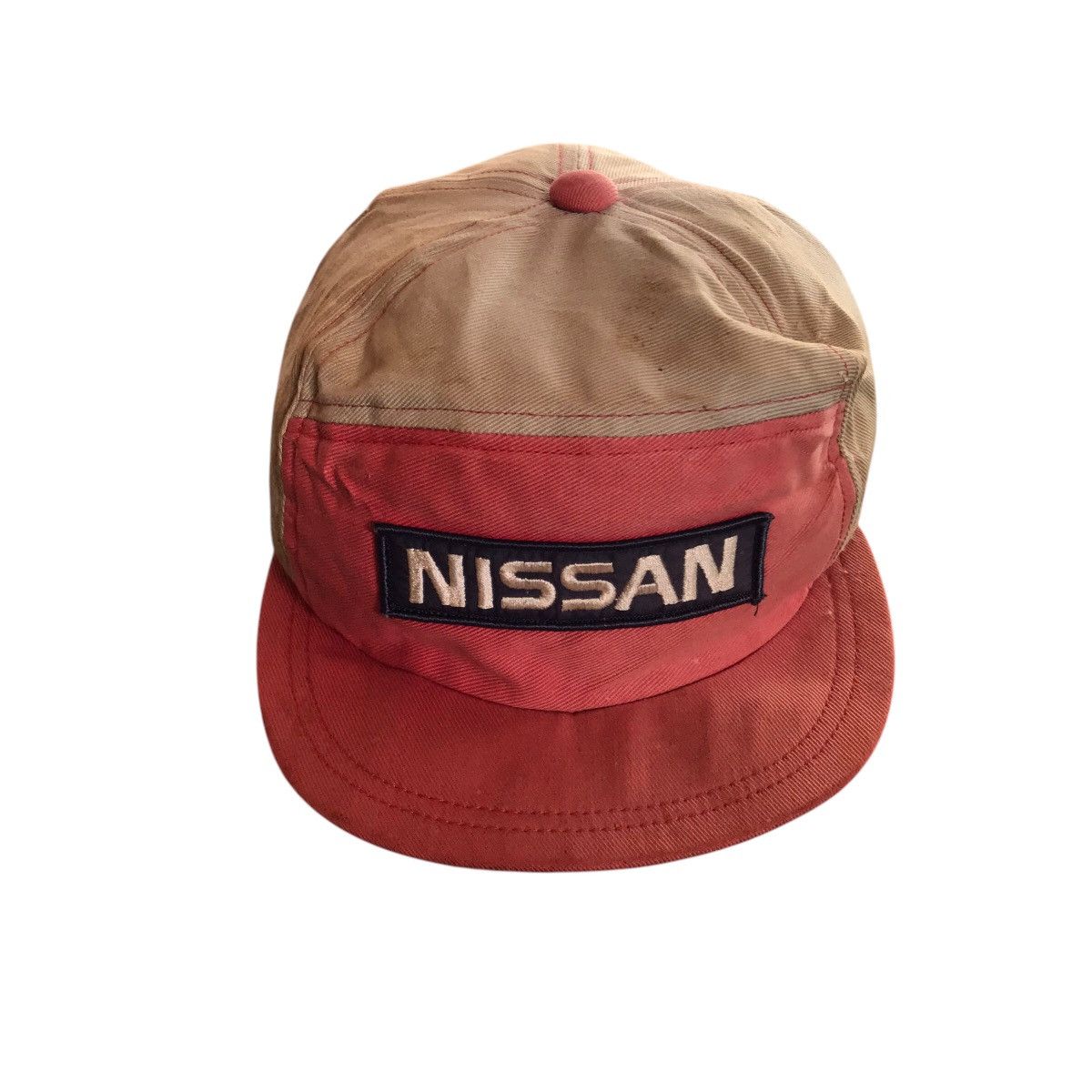 Nissan Vintage Nissan 5 Panel Racing hat Cap Adjustable Size Size ONE SIZE - 1 Thumbnail
