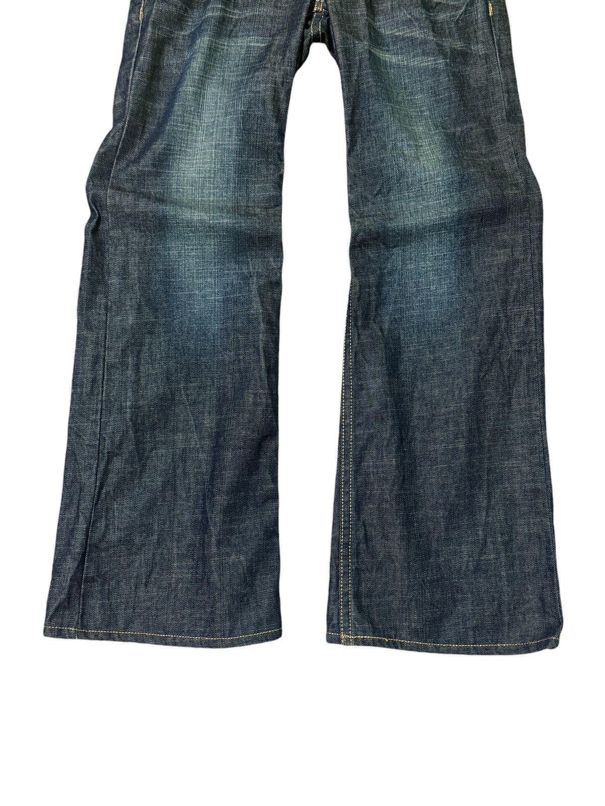 Hysteric Glamour WIDE LEG REDPEPPER BUCKLE BACK STUDDED CLAW MARKS NICE DENIM Size US 29 - 6 Thumbnail