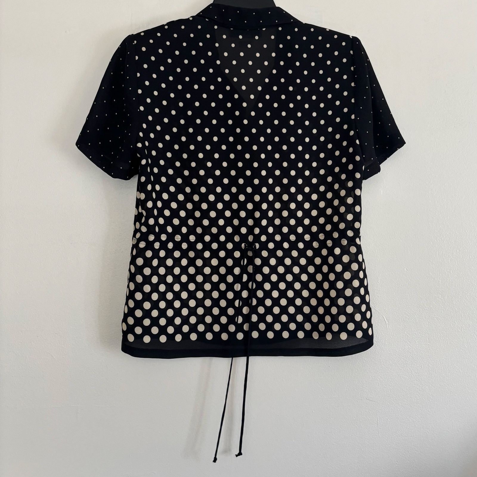 Other Dress Barn 2 Piece Black White Polka Dot Maxi Set 12 Size XL / US 12-14 / IT 48-50 - 7 Thumbnail