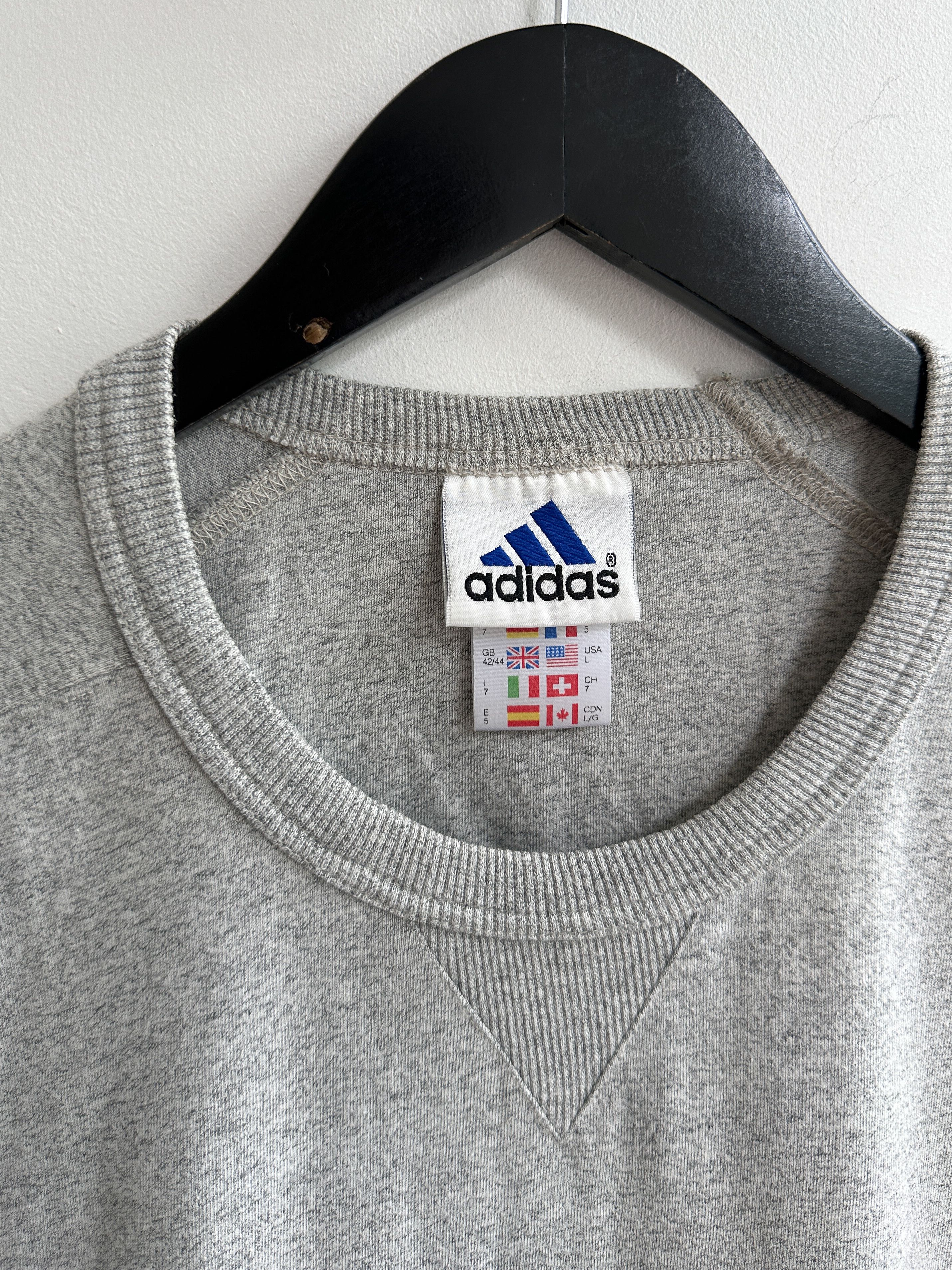 Adidas Vintage 90s Adidas T Shirt Size US L / EU 52-54 / 3 - 4 Thumbnail