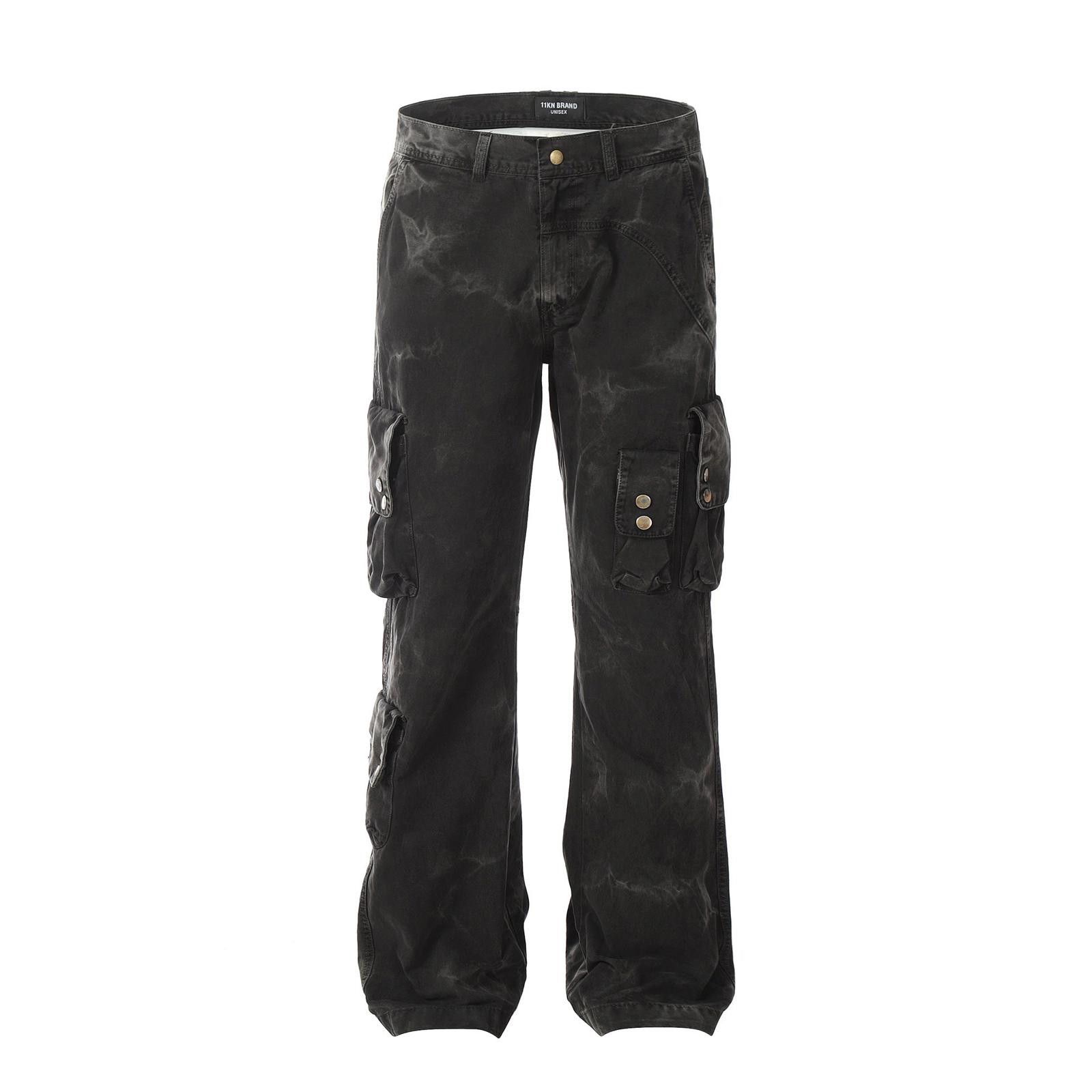 Vintage Cargo Pants, Loose Fit Utility Trousers Size US 30 / EU 46 - 5 Thumbnail