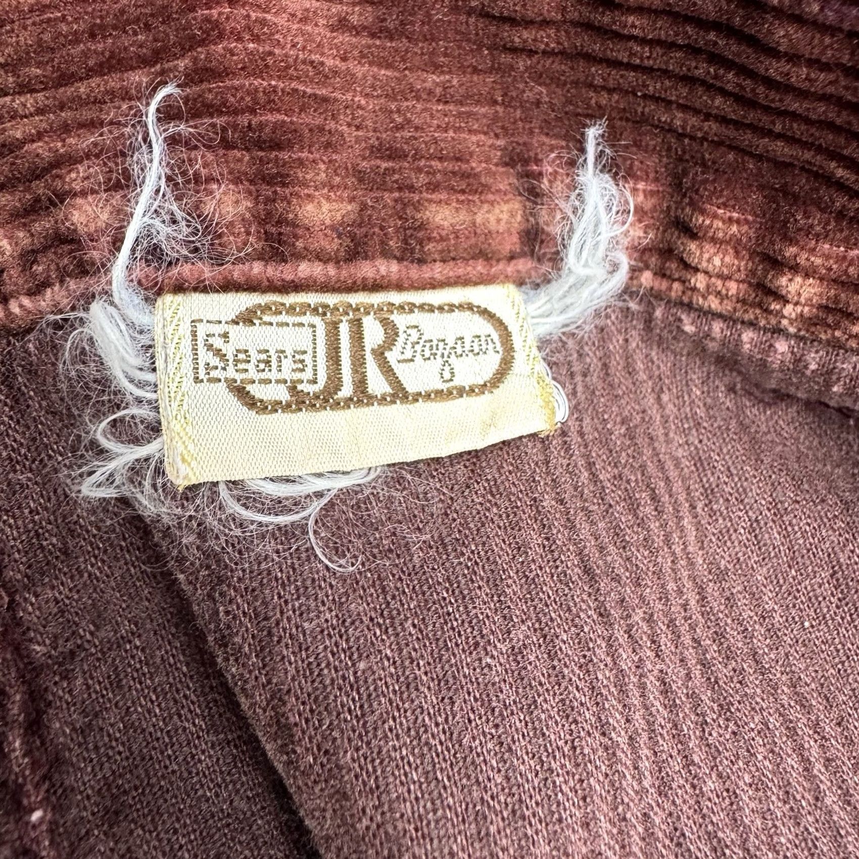 Sears VINTAGE Sears Jr Bazaar Corduroy Pants Womens 28x27 High Waist Hippie 70s 60s Pants Size 28" / US 6 / IT 42 - 7 Thumbnail