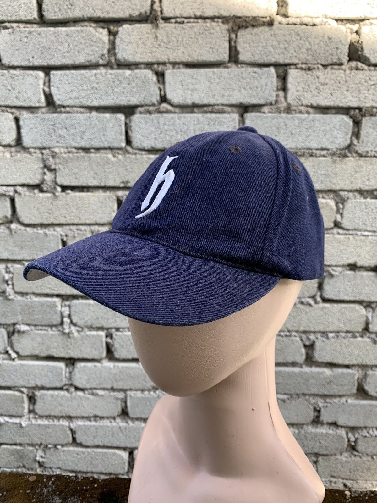 Japanese Brand Steals! DJ Honda Navy Dad Hat Cap Embroided Spellout Size ONE SIZE - 2 Thumbnail