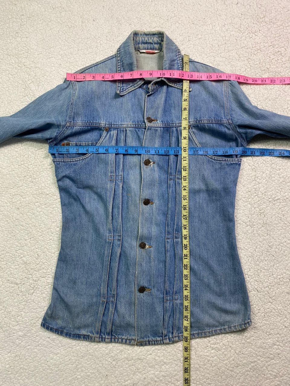 Levi's × Levi's Vintage Clothing Vintage 70s Levis Denim Jacket Orange Tab Size M / US 6-8 / IT 42-44 - 14 Thumbnail