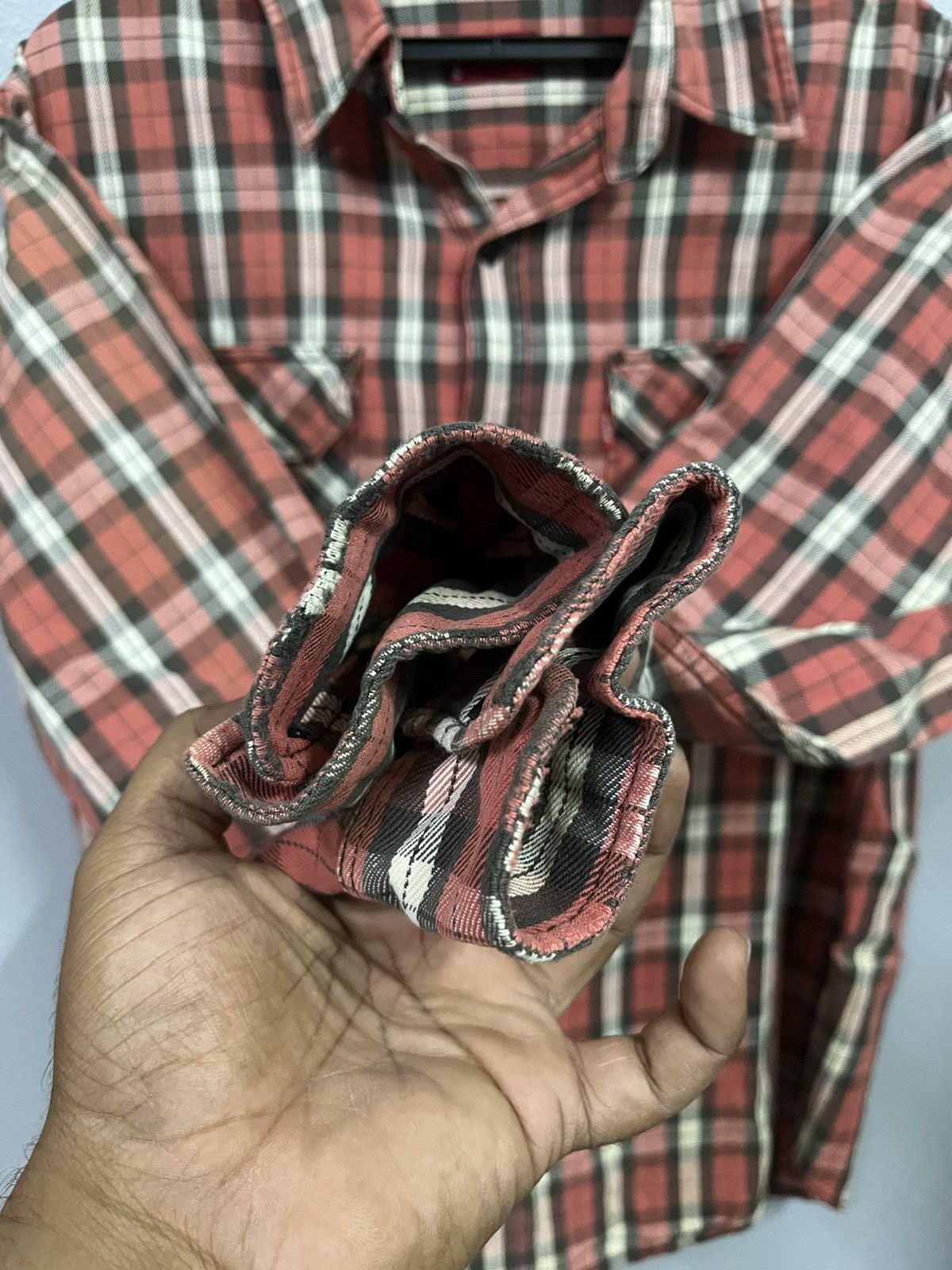 Vintage Vintage Levis Flannel Long Sleeve Size US L / EU 52-54 / 3 - 4 Thumbnail