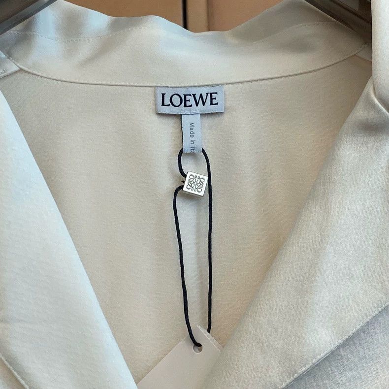 Loewe LOEWE Miumium pocket embroidered logo shirt Size XXS / US 00 / IT 34 - 3 Thumbnail