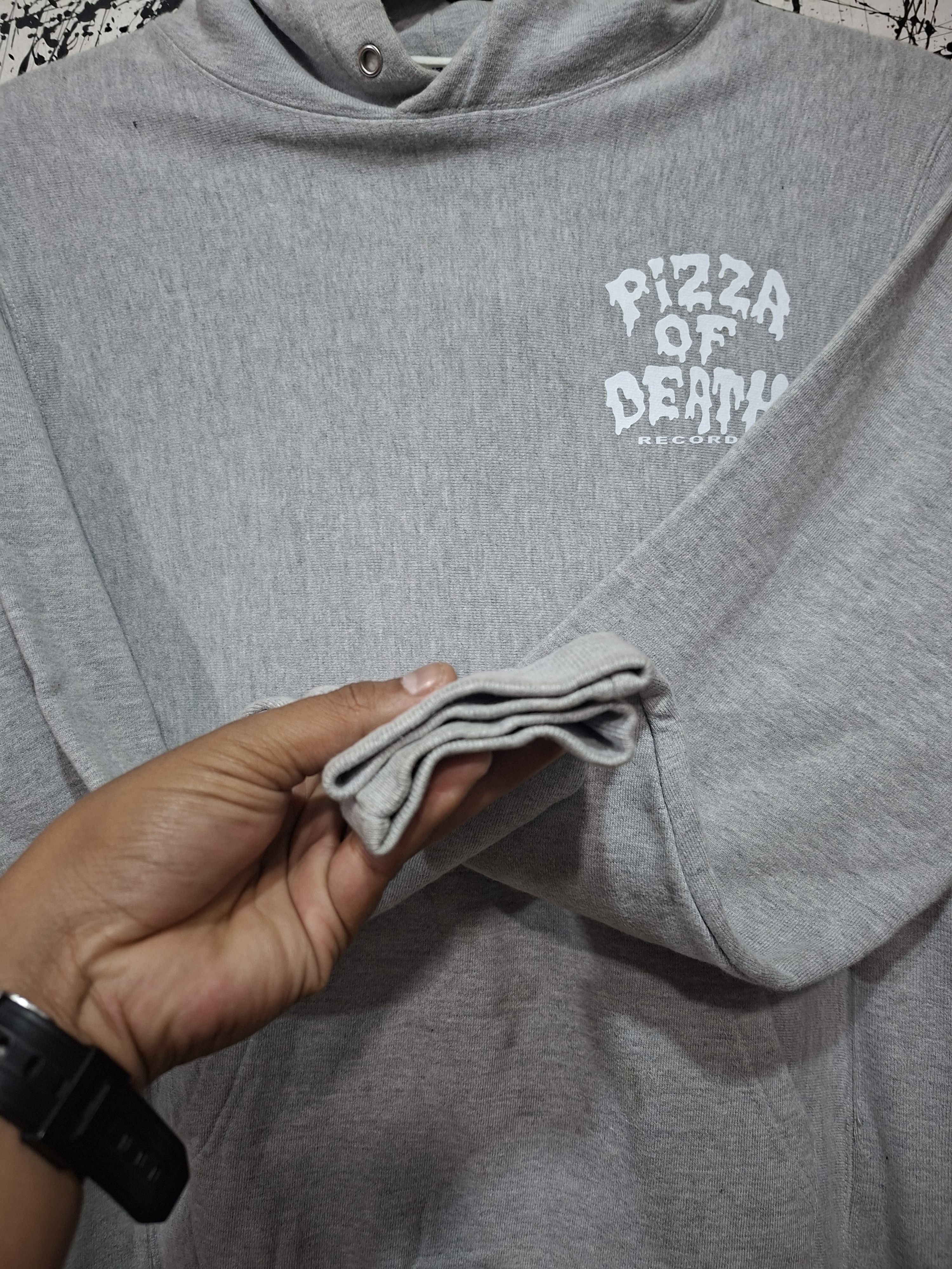 Japanese Brand PIZZA OF DEATH RECORDS MERCHANDISE REVERSWIFT HOODIE Size US S / EU 44-46 / 1 - 9 Thumbnail