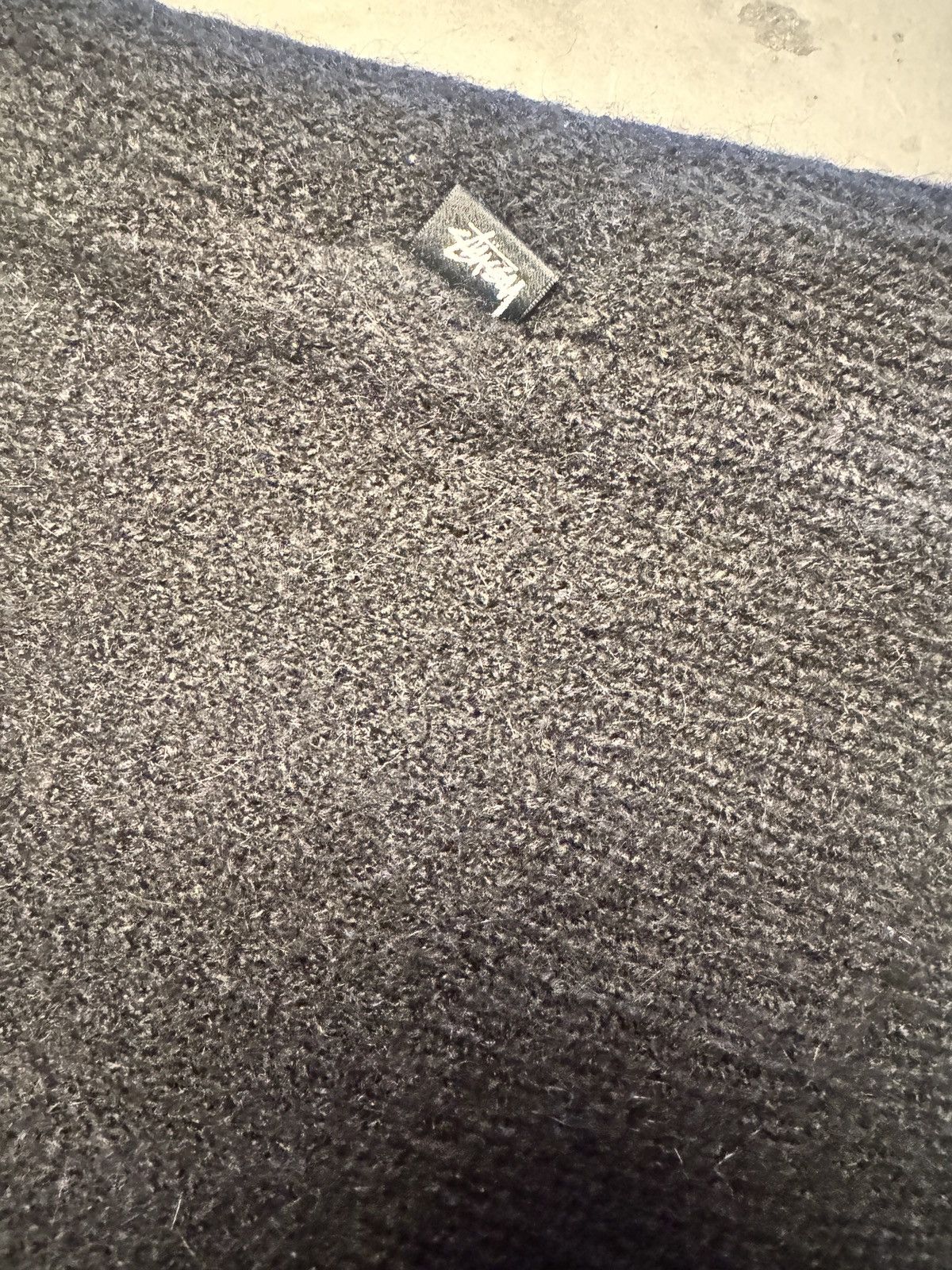 Stussy Brushed Mohair Vest in Black Size US M / EU 48-50 / 2 - 4 Thumbnail