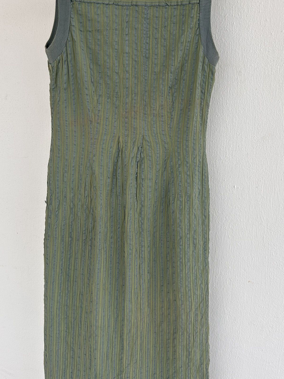 C.P. Company Vintage CP Company Midi Dress Green Size XS / US 0-2 / IT 36-38 - 9 Thumbnail