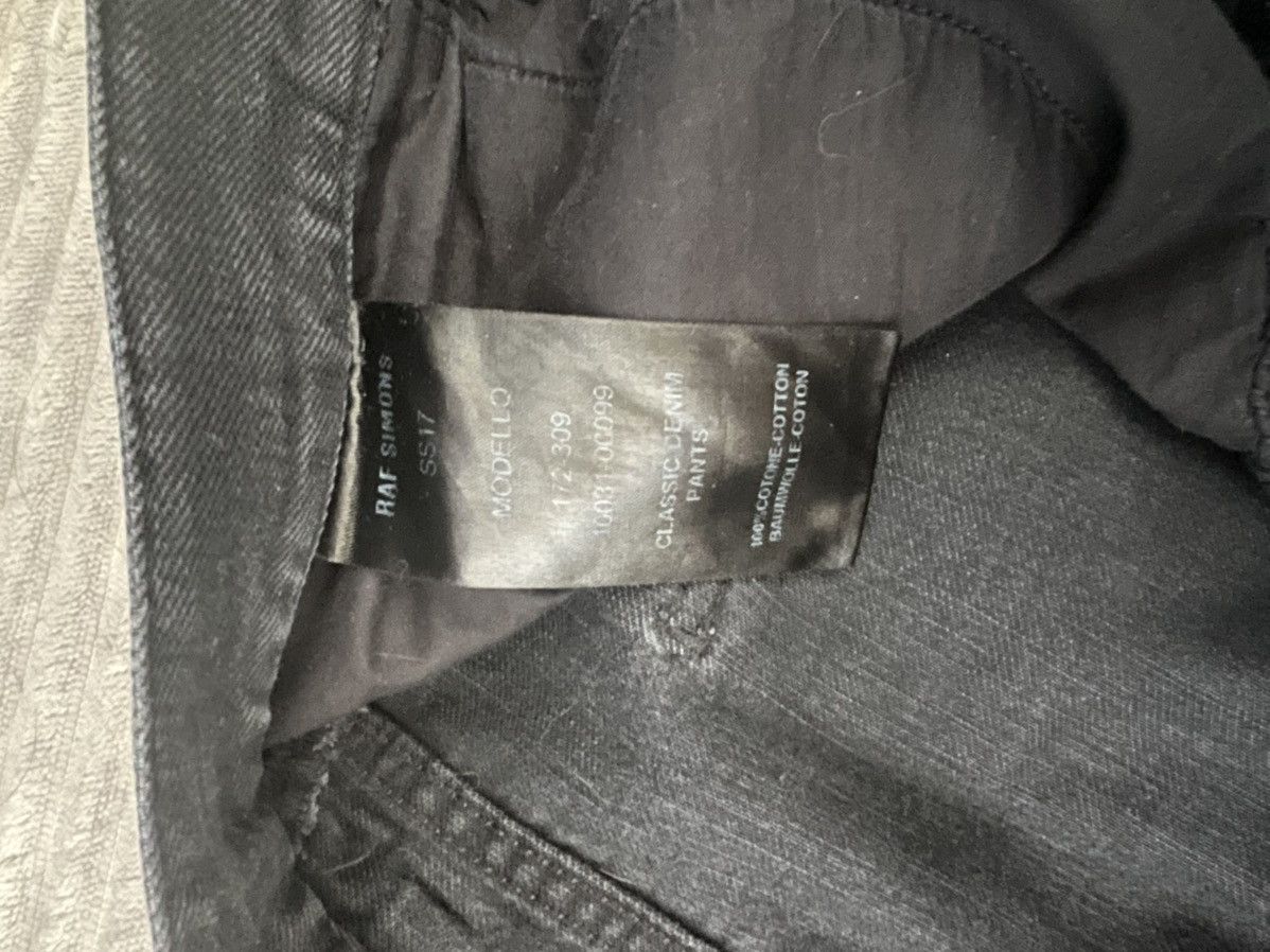Raf Simons Raf Simons Black Denim Size US 32 / EU 48 - 5 Thumbnail