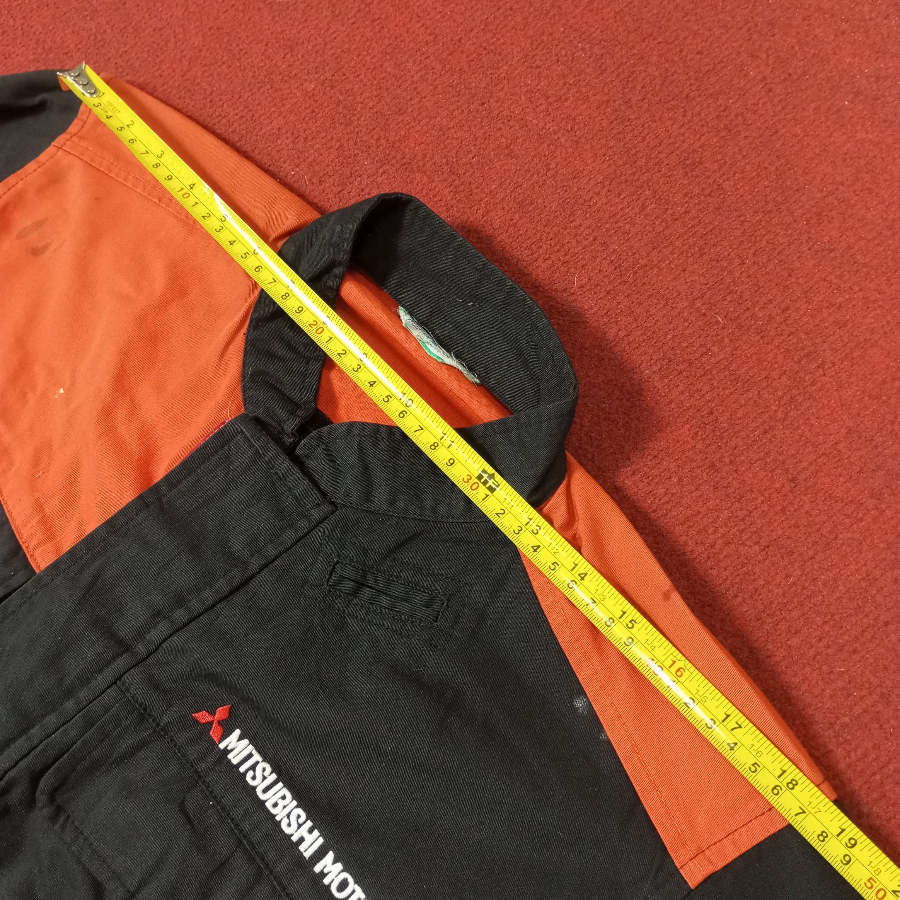 Japanese Brand × Vintage Mitsubishi Motors Racing Workwear Style Coverall Jacket Size US M / EU 48-50 / 2 - 14 Thumbnail