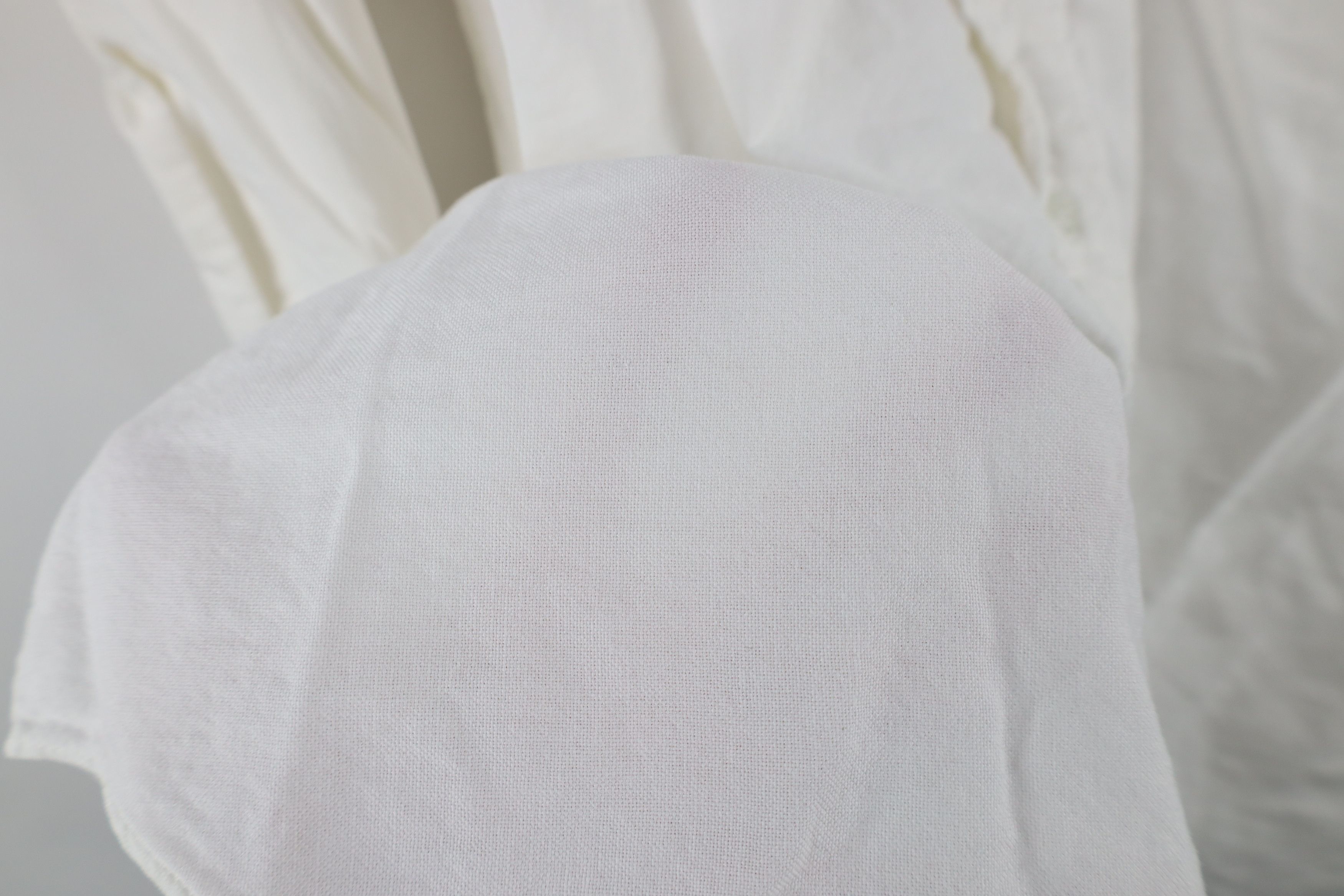 Vintage Vintage 70s Macys Needle Collared Button Down Shirt White Size US M / EU 48-50 / 2 - 7 Thumbnail