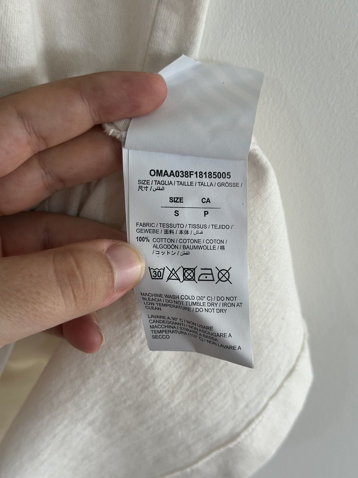 Off-White Off White FW19 “Gradient” Arrow Tee Size US S / EU 44-46 / 1 - 6 Thumbnail