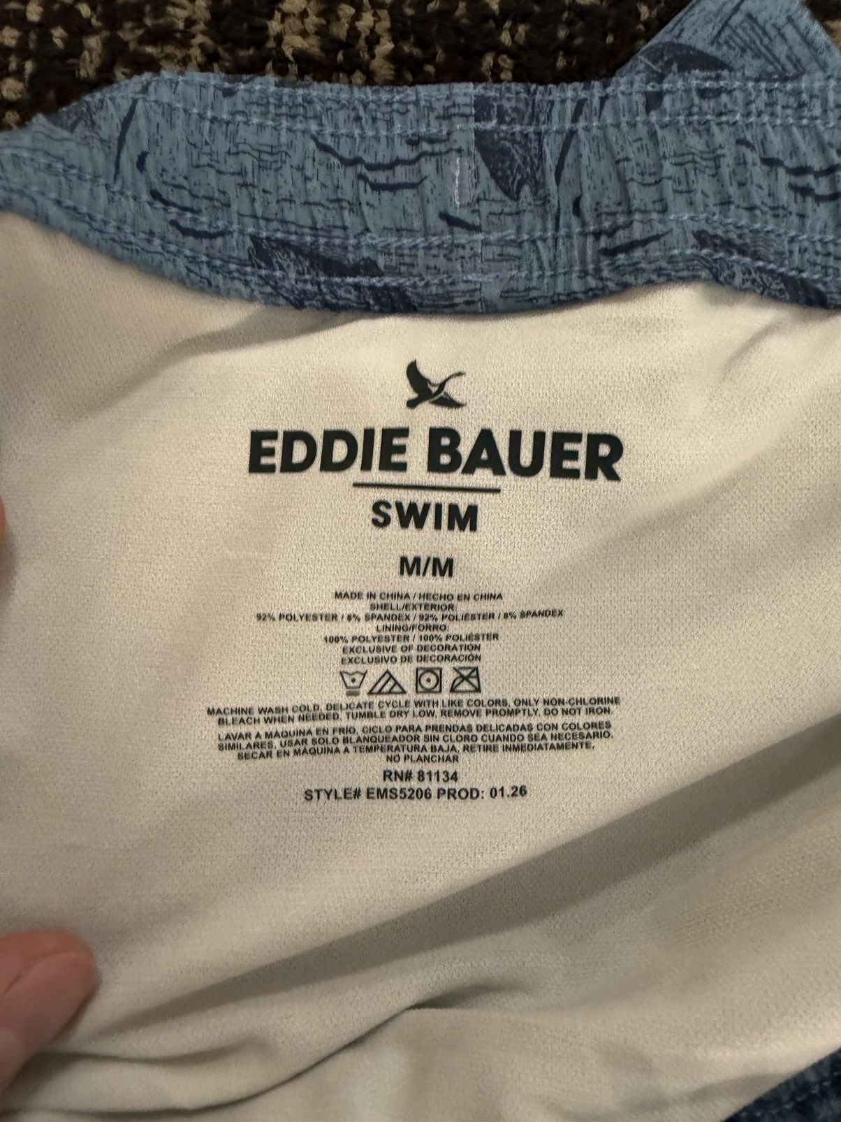 Eddie Bauer Eddie Bauer - Printed Designs Bathing Suits (MEDIUM) Size US 31 - 7 Thumbnail