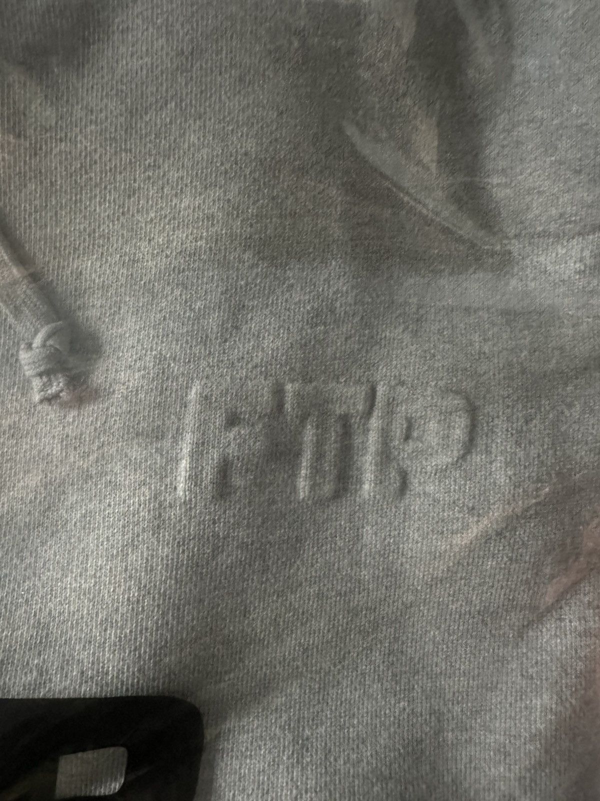 Fuck The Population FTP (Fuck The Population) Embossed Logo Hoodie Black Large Size US L / EU 52-54 / 3 - 3 Thumbnail