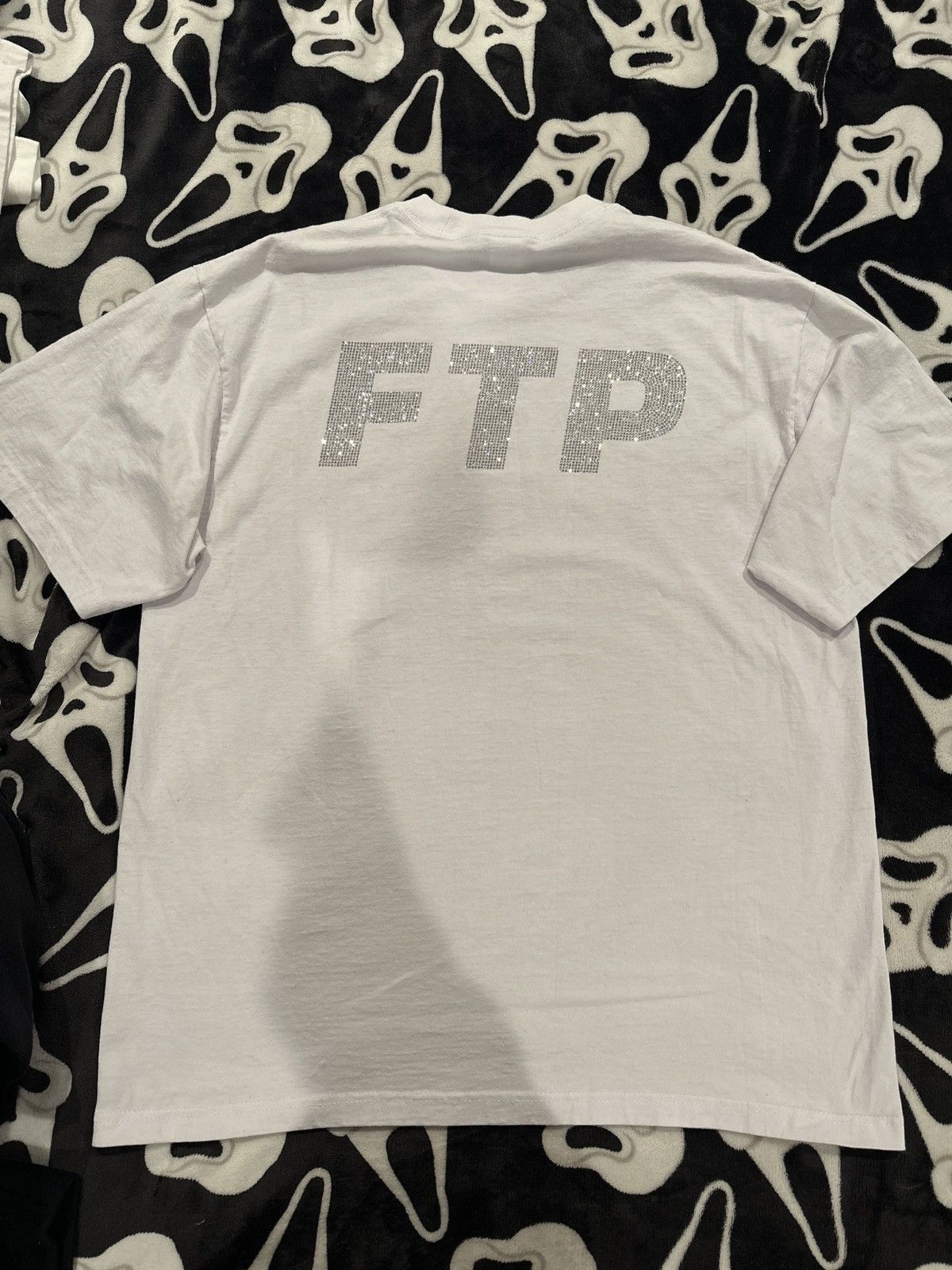Fuck The Population FTP Rhinestone Tee Size US XL / EU 56 / 4 - 1 Thumbnail