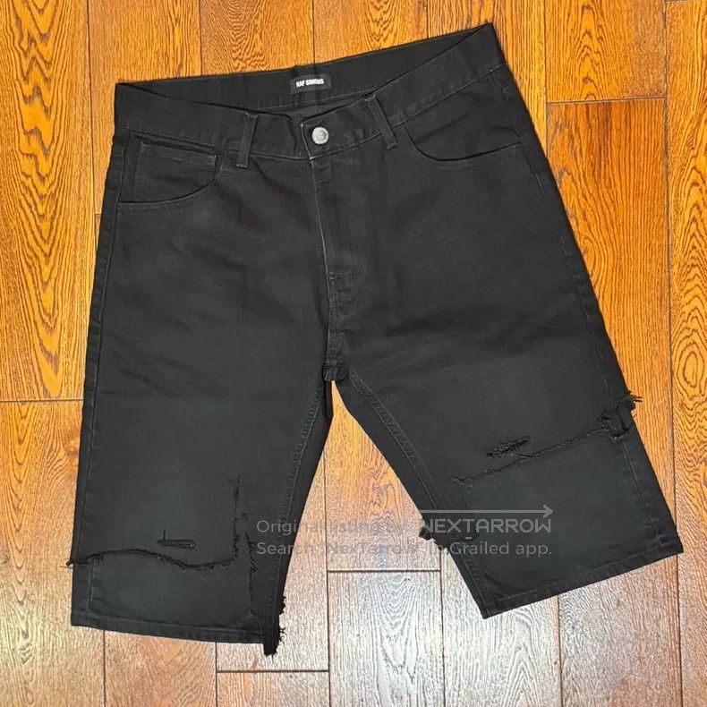 Raf Simons Raf Simons Denim shorts Size US 32 / EU 48 - 1 Thumbnail