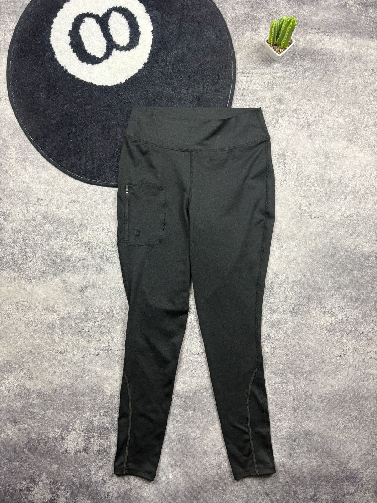 Vintage ACAI Vintage Sportswear Streetwear Skinny Pants Black Grey Size 28" / US 6 / IT 42 - 1 Thumbnail