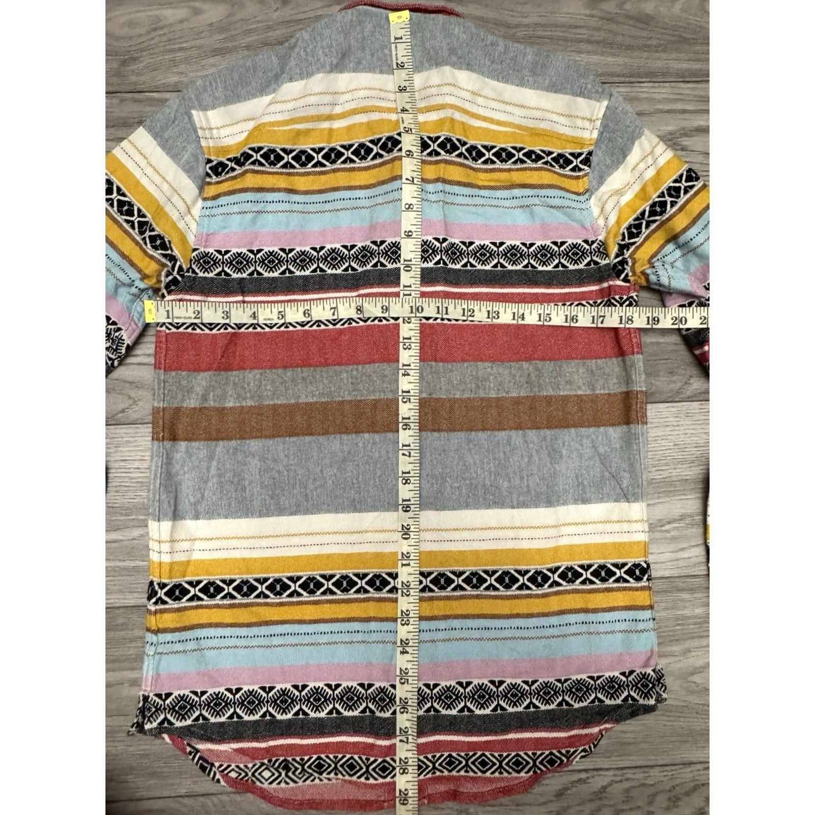 Scotch & Soda Scotch & Soda Mens Shirt Striped Cotton Multicolor Multicolor Colorful Long Sleeve S Small Regular Mens Shirt Size US S / EU 44-46 / 1 - 2 Thumbnail