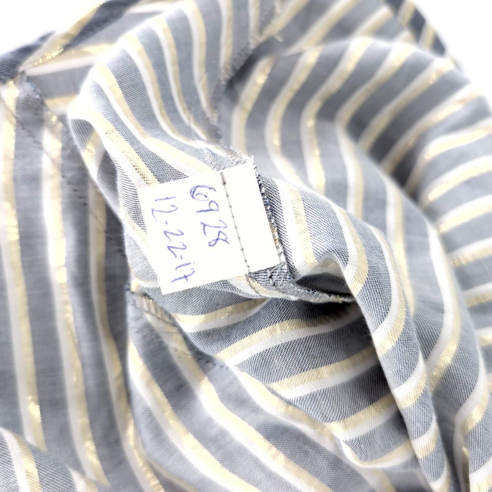 Eva Franco Anthropologie Eva Franco SAMPLE PIECE Marin Striped Top Sz 6 Size M / US 6-8 / IT 42-44 - 6 Thumbnail
