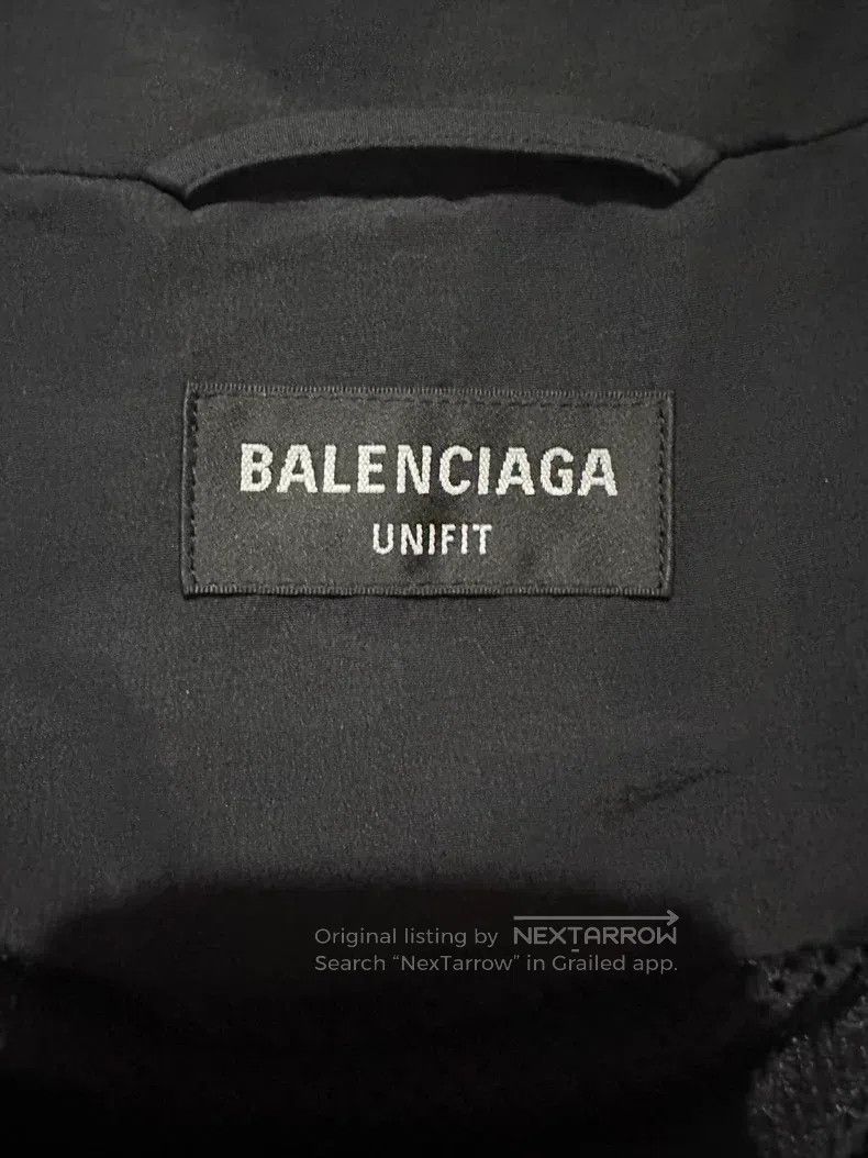 Balenciaga Balenciaga Black and White Patchwork School Uniform Windbr Size US S / EU 44-46 / 1 - 5 Thumbnail