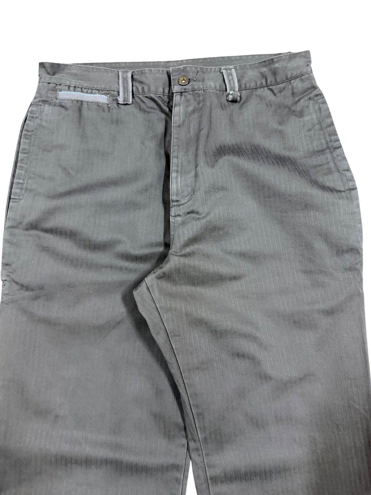 Neighborhood × Wtaps Vtg✅Mad Hectic Harringbone CAsual Pants/Japan Size US 34 / EU 50 - 3 Thumbnail