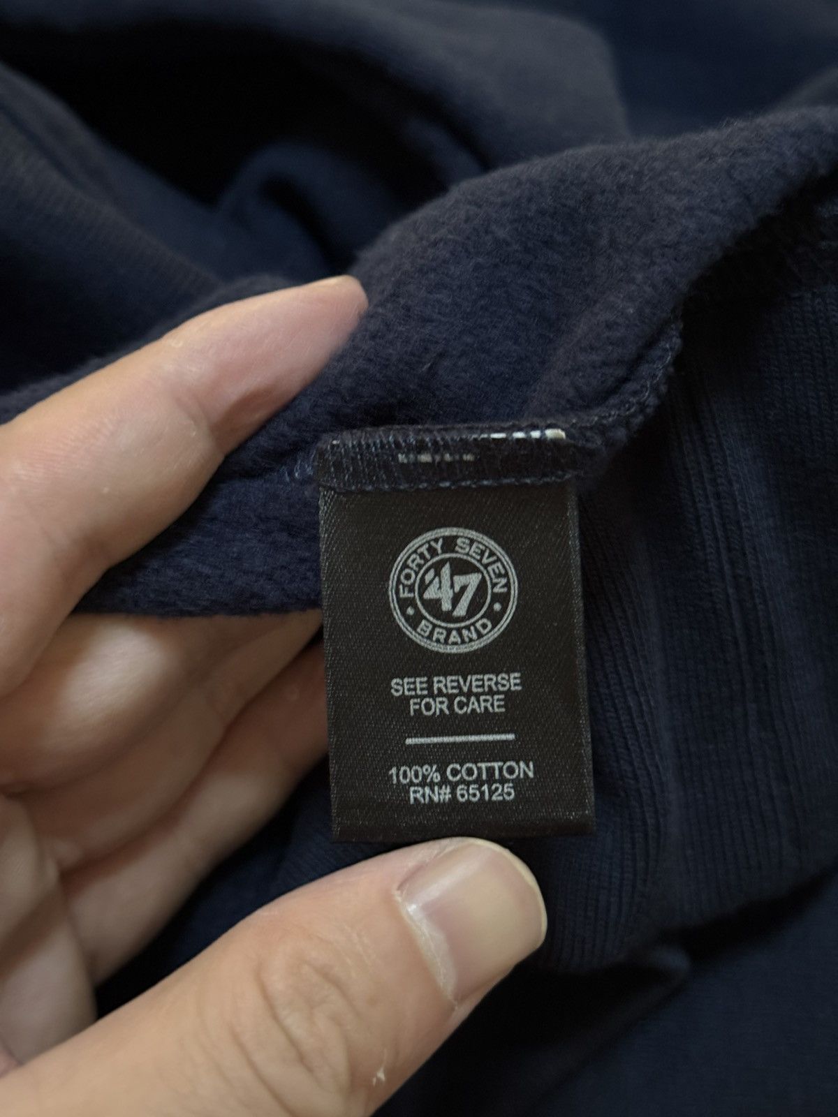 Supreme Supreme ss15 yankees hooded sweatershirt navy new Size US L / EU 52-54 / 3 - 7 Thumbnail