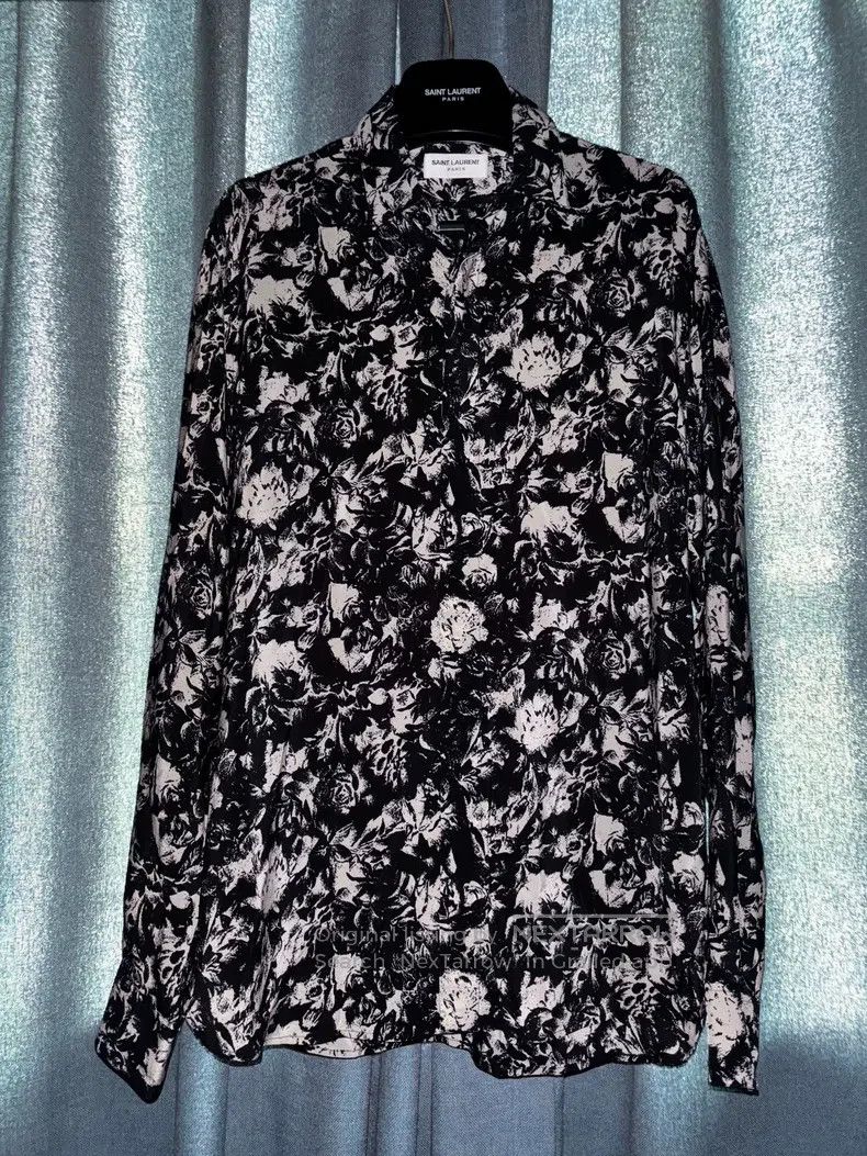 Saint Laurent Paris Saint Laurent Paris size 37 Rose Shirt Size US S / EU 44-46 / 1 - 1 Thumbnail