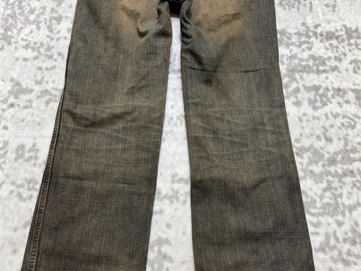 Number (N)ine Number Nine AW03 "Touch Me I'm Sick" Runway Rusty Wash Denim Size US 32 / EU 48 - 12 Thumbnail
