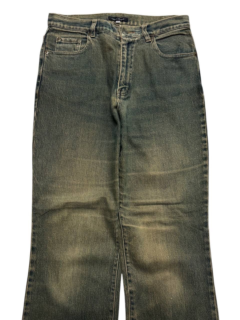 Rusty 💥Vintage Live Claire Crazy Thrashed Style Mud Rusty Washed Size US 29 - 2 Thumbnail