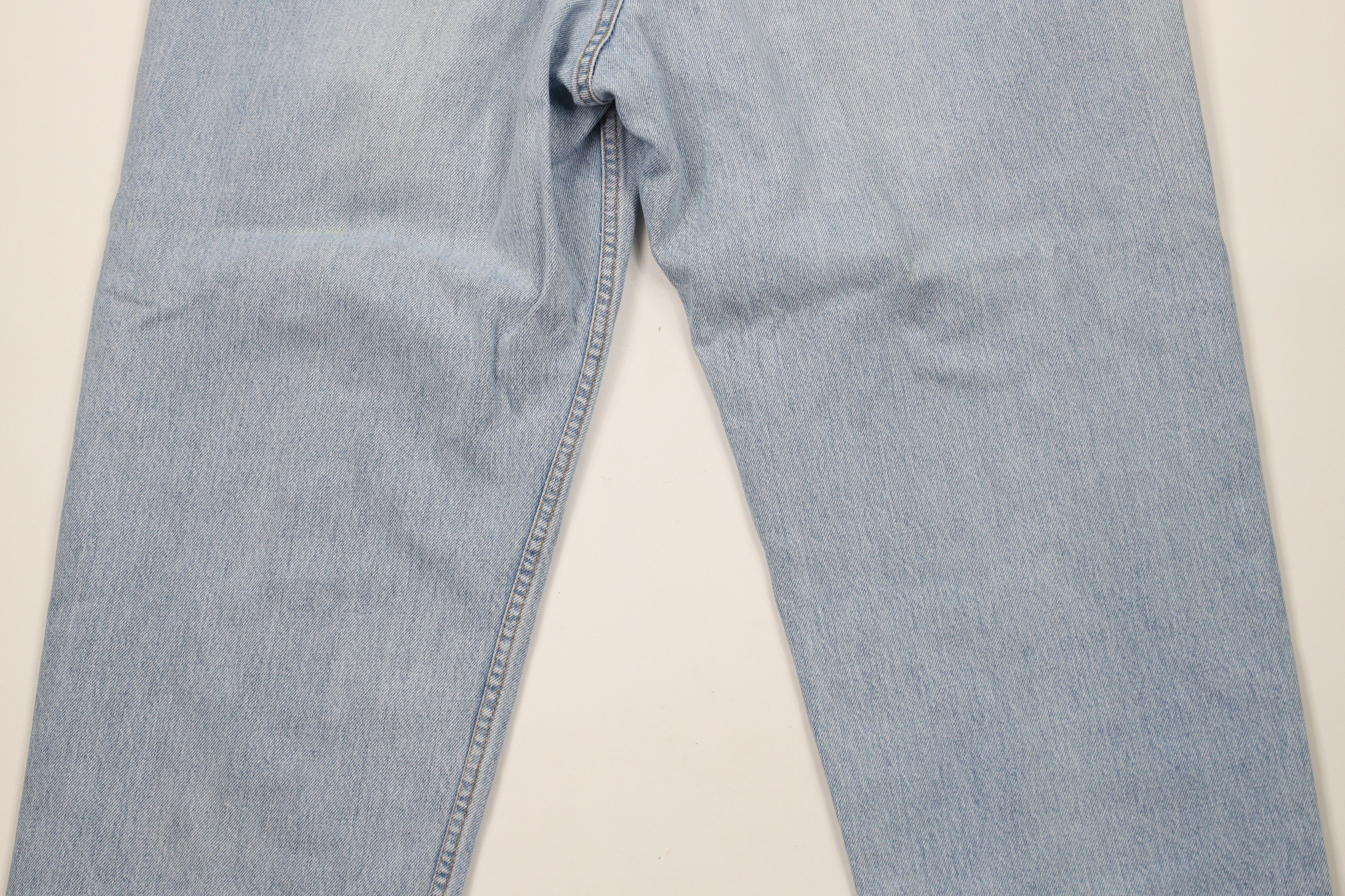 Levi's × Vintage Vintage 90s Levis 550 Relaxed Fit Denim Jeans Blue Cotton Size US 42 / EU 58 - 12 Thumbnail