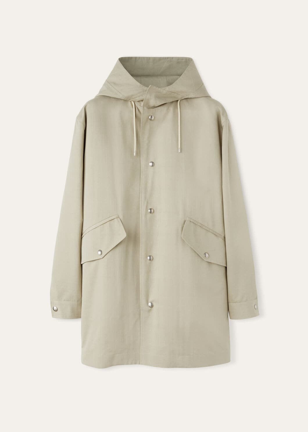 Loro Piana o1w1db10225 FAO0782 Ako Coat in Beige Size US S / EU 44-46 / 1 - 1 Thumbnail